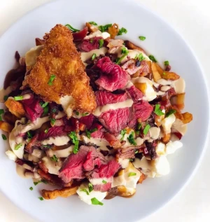 poutine bouchée double